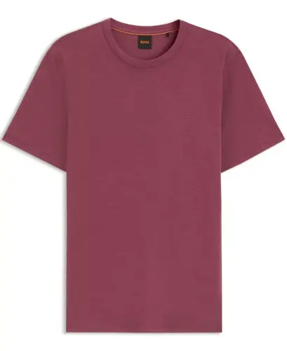Men's Cotton-Jersey Regular-Fit T-Shirt - Medium Red - 3