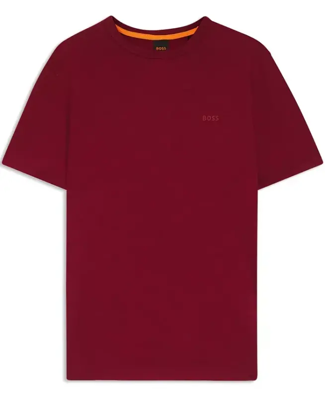 Men's Cotton-Jersey Regular-Fit T-Shirt - Medium Red - 7