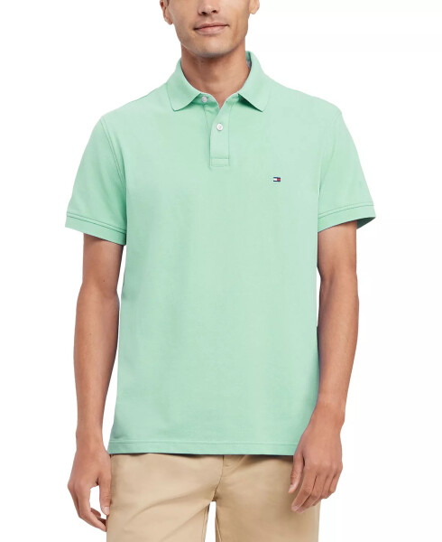 Erkek Pamuklu Klasik Fit 1985 Polo Mint Yeşili - 1