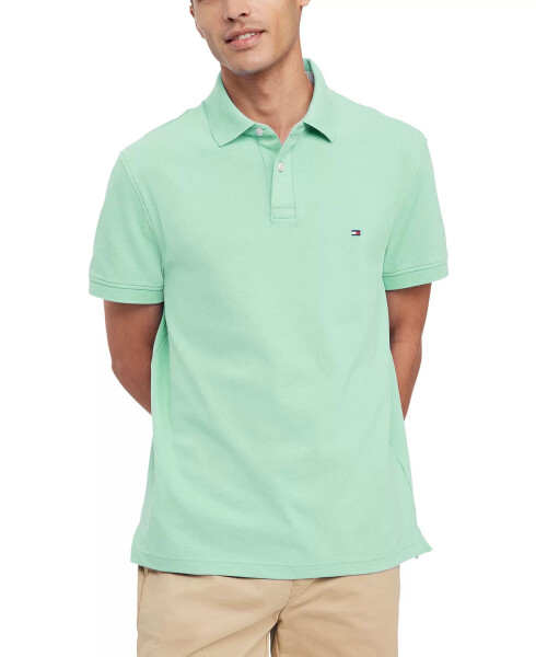 Erkek Pamuklu Klasik Fit 1985 Polo Mint Yeşili - 2