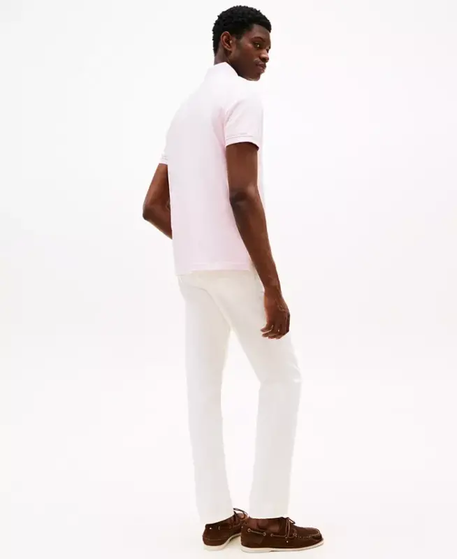 Men's Cotton Classic-Fit 1985 Polo Shirts - Light Pink - 4