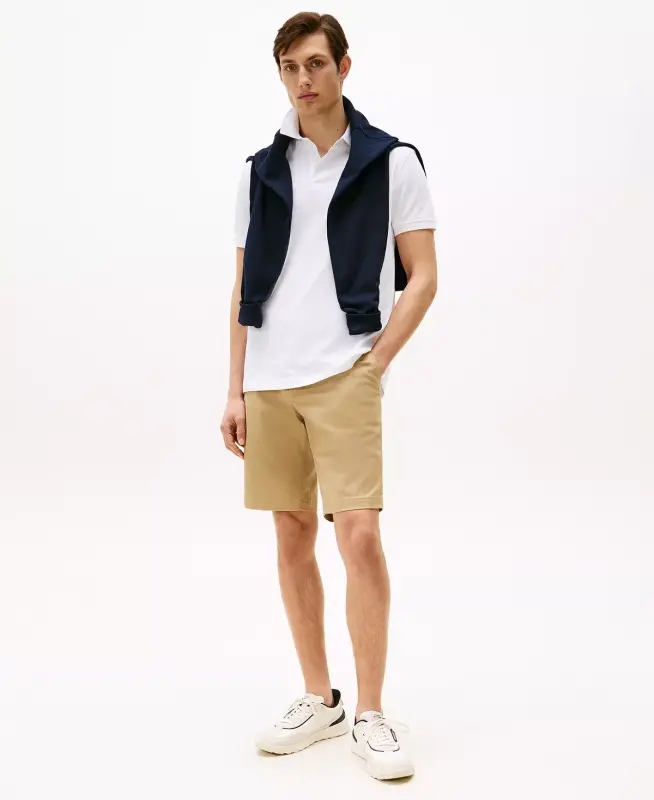 Men's Cotton Classic-Fit 1985 Polo Shirts - White - 2