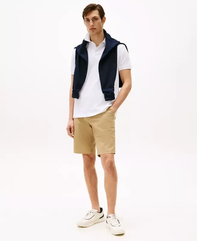 Men's Cotton Classic-Fit 1985 Polo Shirts - White - 2