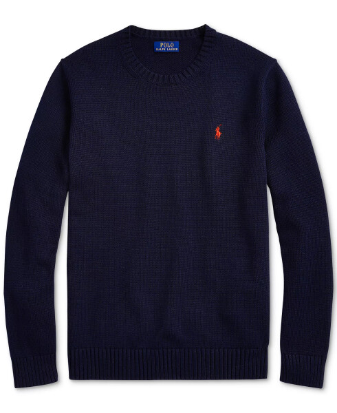 Erkek Pamuklu Sweatshirt Hunter Navy - 5