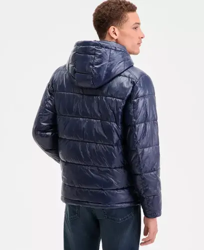Men's Puffer Jacket - Midnight Blue - MICHAEL KORS (1)