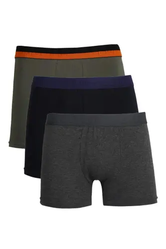 Angelino Erkek Penye 3'lü Boxer 40104 - 3