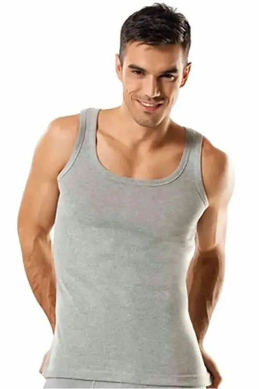 ERKEK PENYE ATLET 6 LI PAKET-Gri - TUTKU