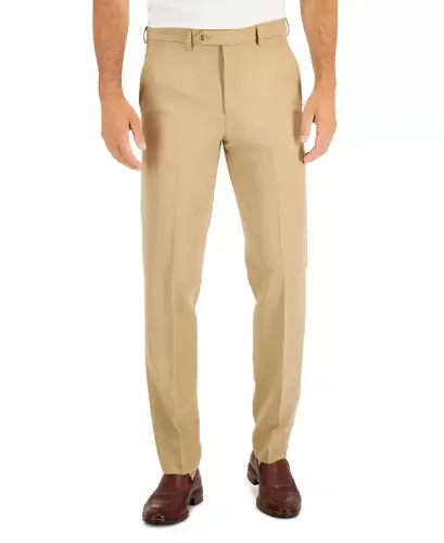 Men's Performance Stretch Modern-Fit Dress Pant - Camel - 2