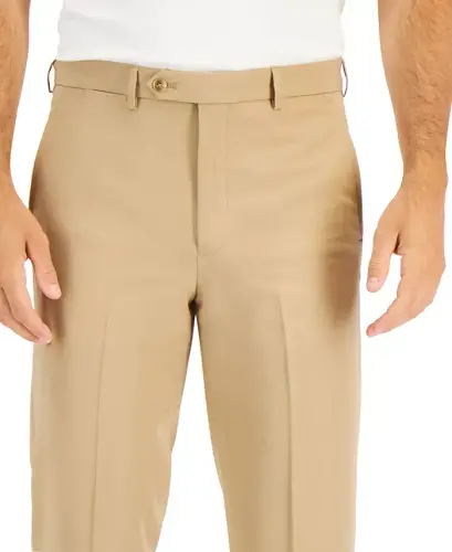 Men's Performance Stretch Modern-Fit Dress Pant - Camel - 4