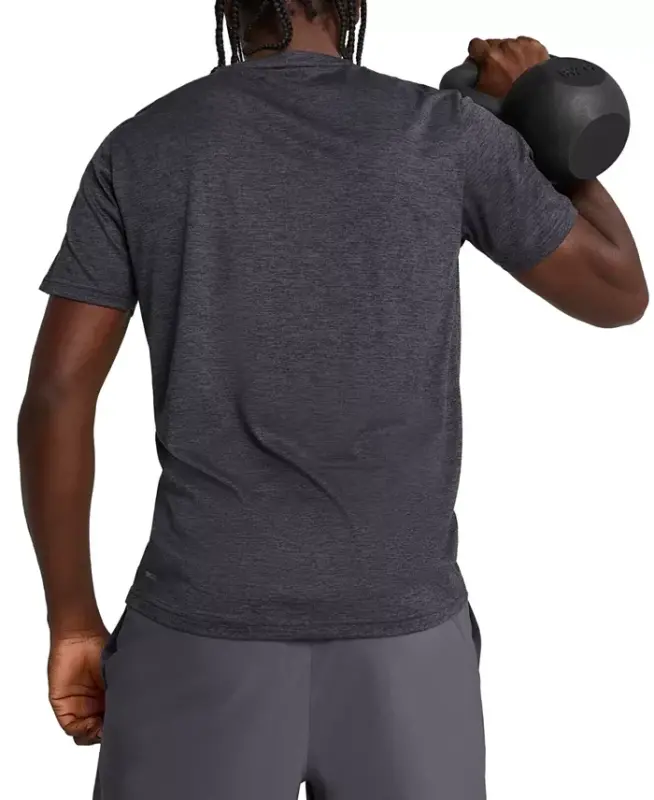 Men's Performance Cat Logo Graphic Training T-Shirt - Grey - 3