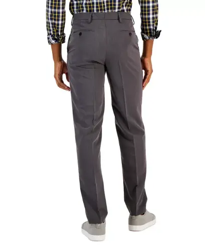 Men's Performance Stretch Modern-Fit Dress Pant - Mid Gray - 3
