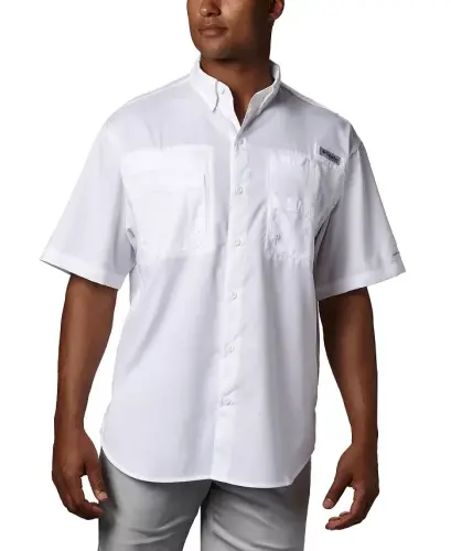 Men's Tamiami II Short-Sleeve Shirt - White 