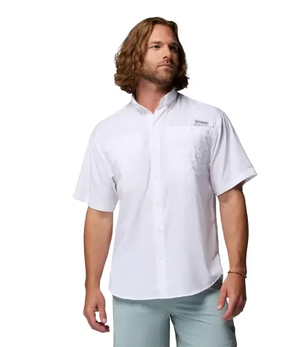 Men's Tamiami II Short-Sleeve Shirt - White 