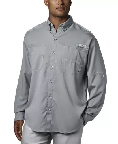 Men's PFG Tamiami II Long-Sleeve Shirt - Cool Gray 