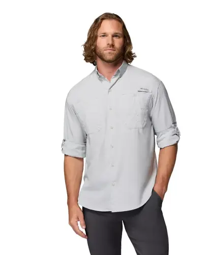 Men's PFG Tamiami II Long-Sleeve Shirt - Cool Gray 