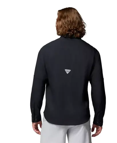 Men's PFG Tamiami II Long-Sleeve Shirt - Black - 8