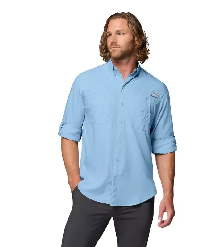 Men's PFG Tamiami II Long-Sleeve Shirt - Sail - 3