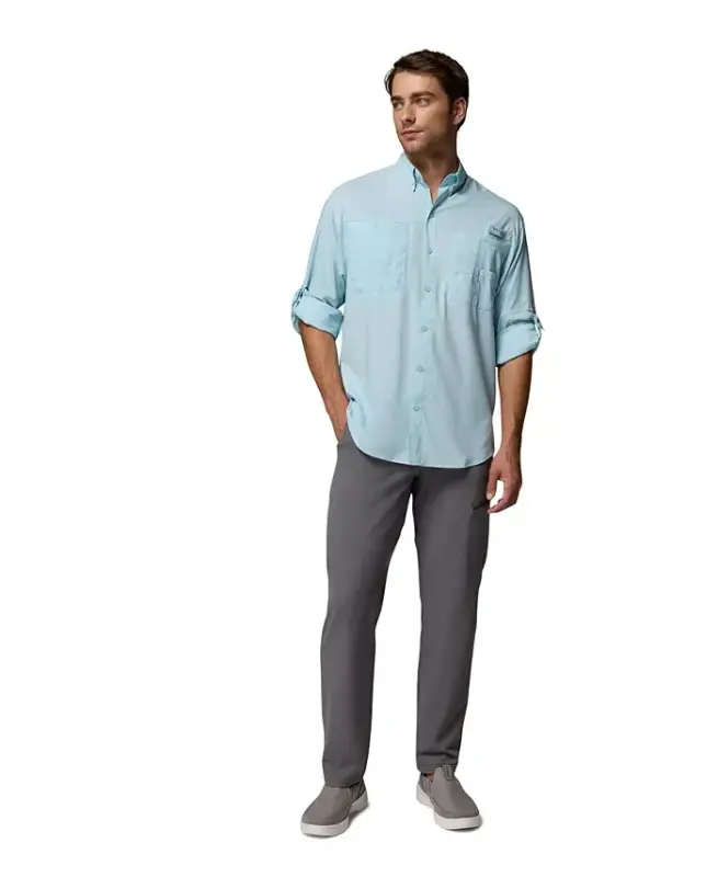 Men's Performance Fishing Gear Tamiami II Long-Sleeve Shirt - Marine Lig - 2