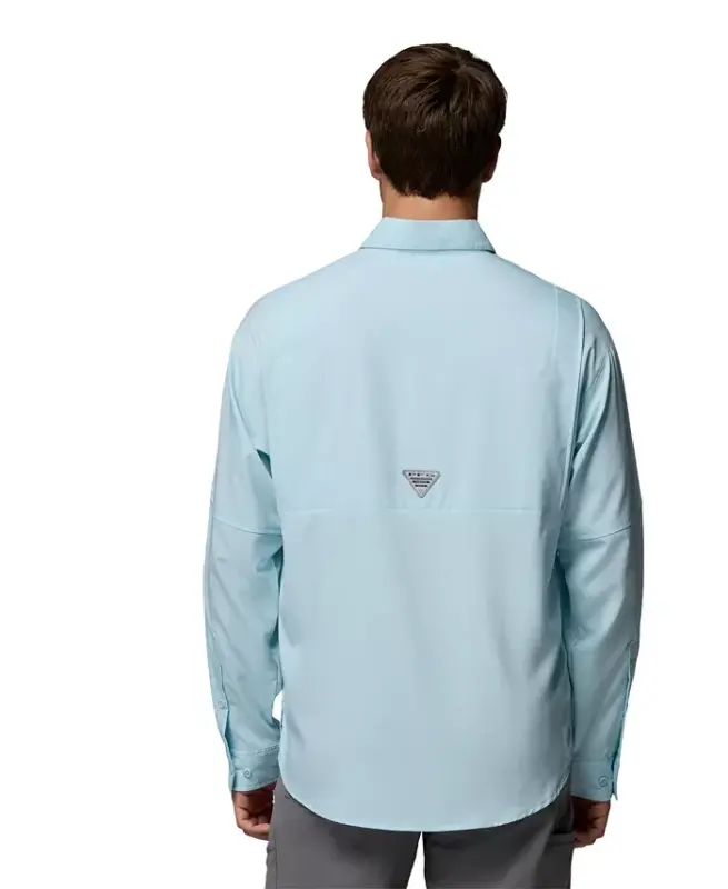Men's Performance Fishing Gear Tamiami II Long-Sleeve Shirt - Marine Lig - 5