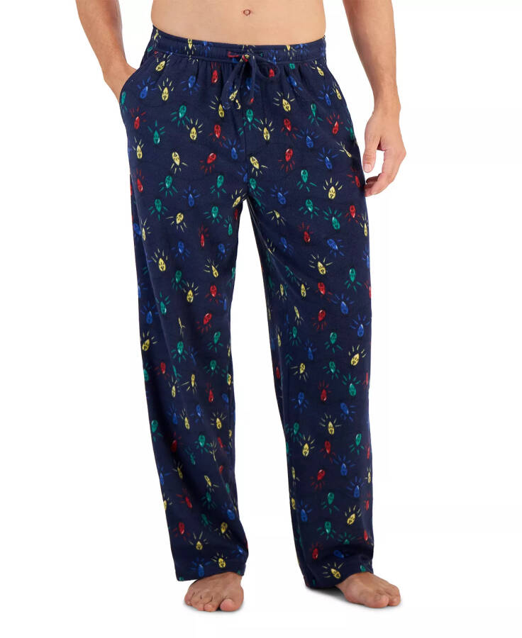 Erkek Polar Pijama Pantolonu, Modazone Lush Meadow için Oluşturuldu - 5