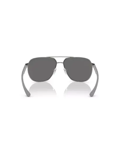 Men's Polarized Sunglasses, Mirror AX2047S - Matte Gunmetal - 3