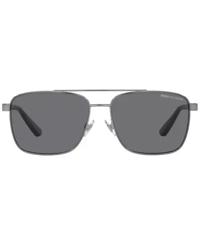 Men's Polarized Sunglasses, PH3137 - SHINY GUNMETAL/POLAR GREY - POLO RALPH LAUREN (1)
