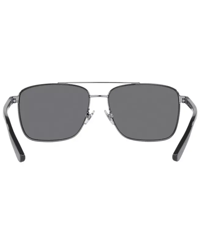 Men's Polarized Sunglasses, PH3137 - SHINY GUNMETAL/POLAR GREY - 5