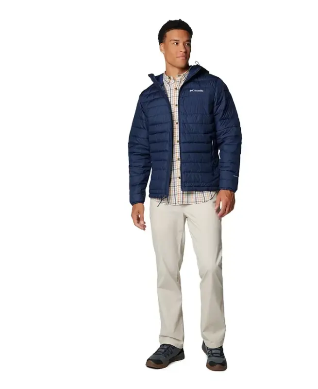Men's Powder Lite II Hooded Jacket - Collegiate Navy - 12