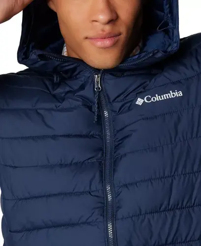 Men's Powder Lite II Hooded Jacket - Collegiate Navy - 5