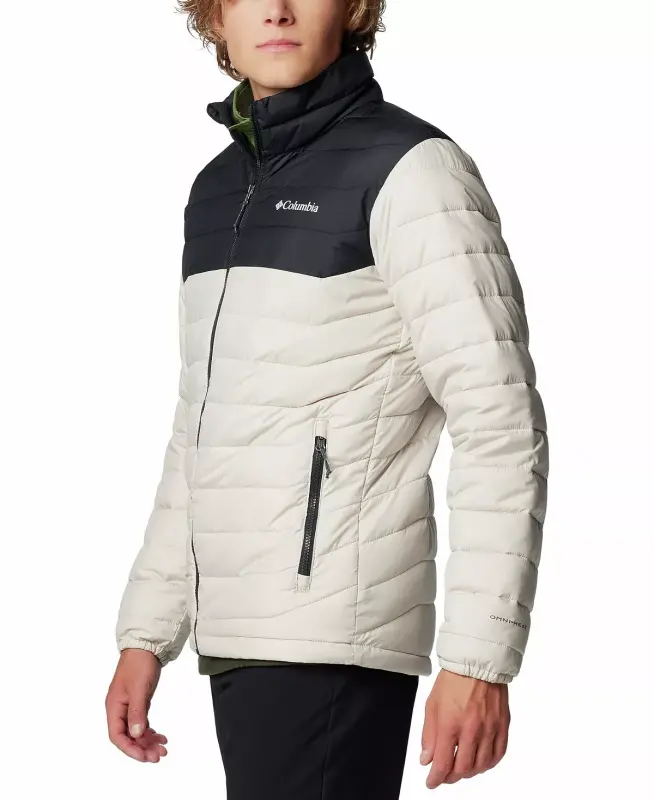 Men's Powder Lite II Puffer Jacket-Dark Stone, Black - 7