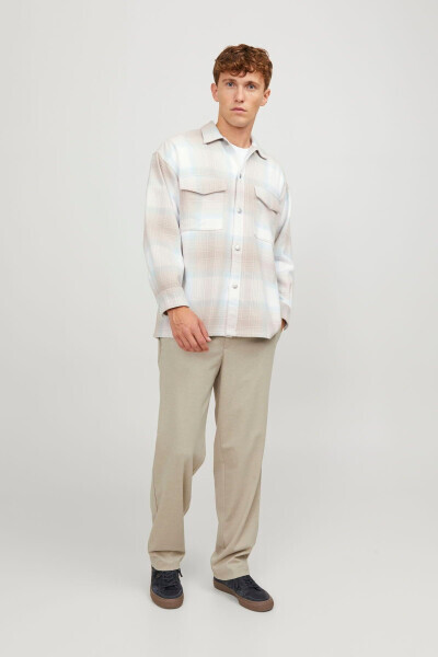 Erkek Rahat Kesim Chino Pantolon - Karl Pierre - Crockery - 5