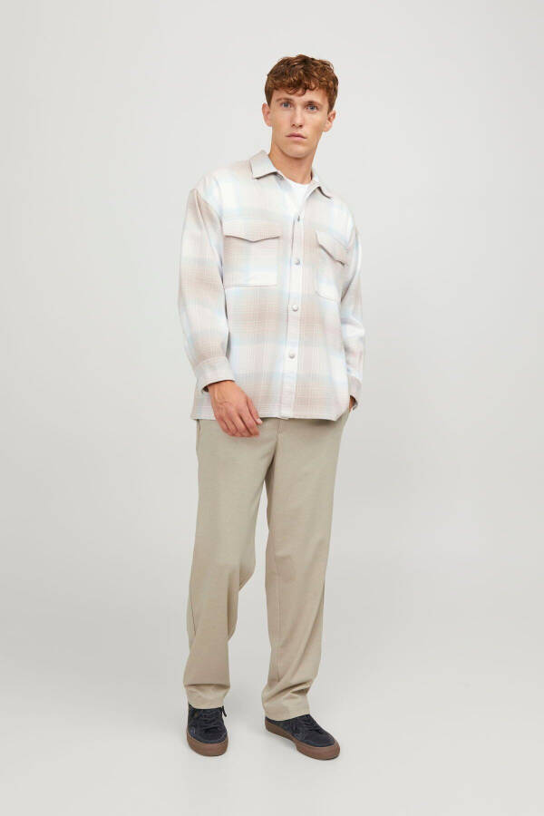 Erkek Rahat Kesim Chino Pantolon - Karl Pierre - Crockery - 5