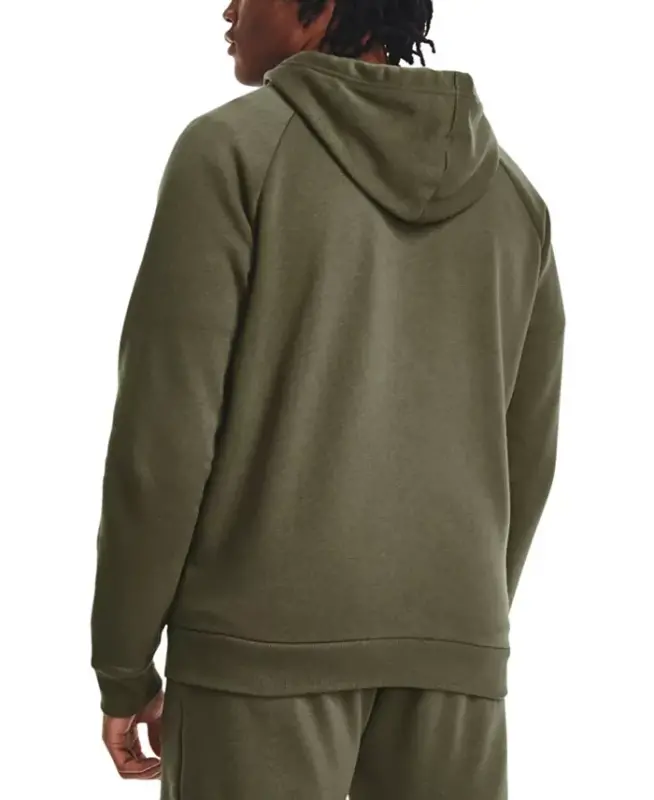 Men's Rival Full-Zip Fleece Hoodie - Marine OD Green - 2