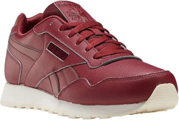 Mens Reebok Reebok CL Harman Run Shoe Size: 12 Merlot - Maroon - Chalk Fashion Sneakers- - Modazone