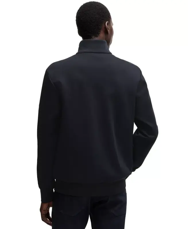 Men's Regular-Fit Zip-Up Sweatshirt - Dark Blue - 2