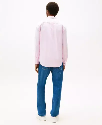 Men's Regular-Fit Heritage Oxford Shirt-Rose Petal - TOMMY HILFIGER (1)