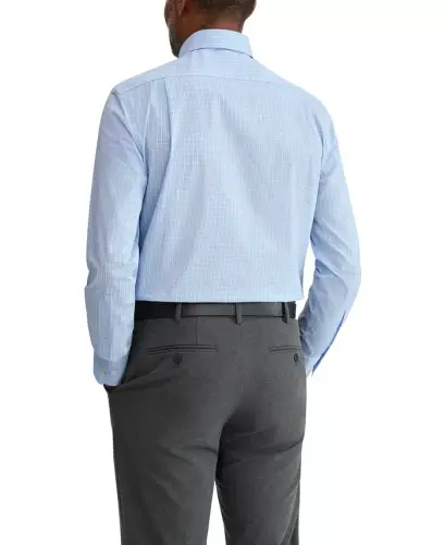 Erkek Regular Fit Kırışmaz Esnek Klasik Gömlek - Mist Multi - TOMMY HILFIGER (1)