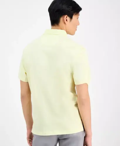 Men's Regular-Fit Mercerized Polo Shirt, Created for Modazone - Washed Yellow - ALFANI (1)