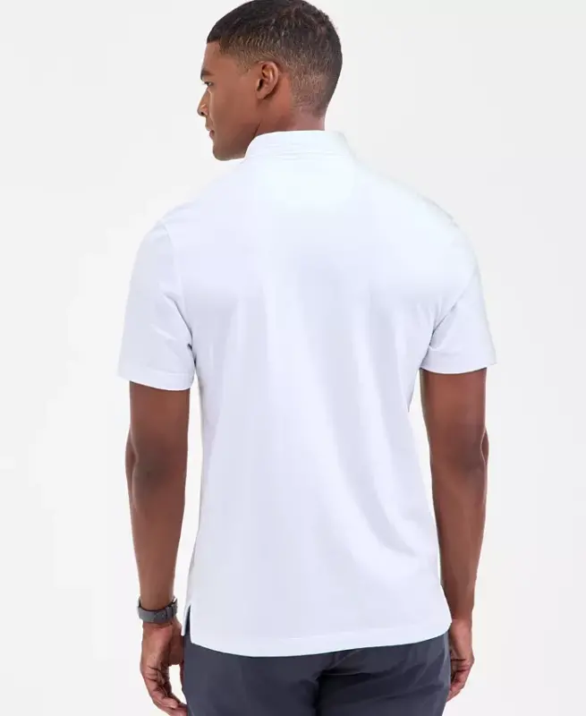 Men's Regular-Fit Mercerized Polo Shirt, Created for Modazone - Bright White - 3