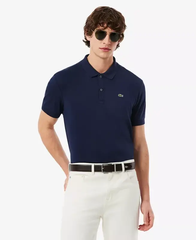 Men’s Regular Fit Soft Touch Short Sleeve Polo - LACOSTE