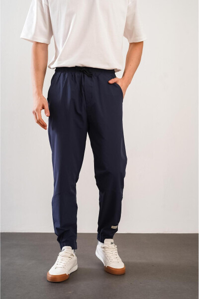 Erkek Relax Fit Kalıp Lastikli Paça Jogger Pantolon - 21