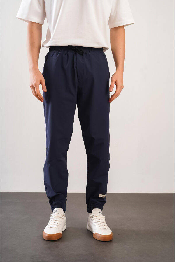 Erkek Relax Fit Kalıp Lastikli Paça Jogger Pantolon - 22