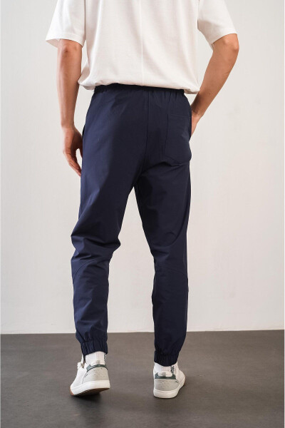 Erkek Relax Fit Kalıp Lastikli Paça Jogger Pantolon - 23