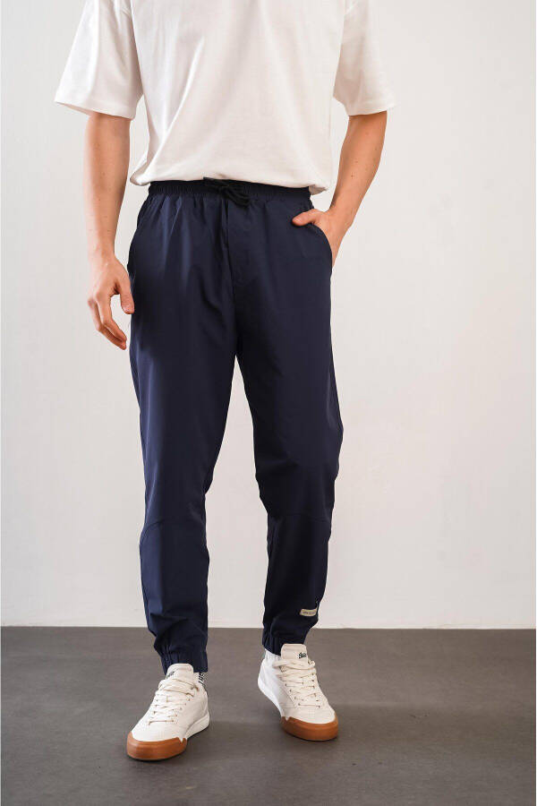 Erkek Relax Fit Kalıp Lastikli Paça Jogger Pantolon - 15