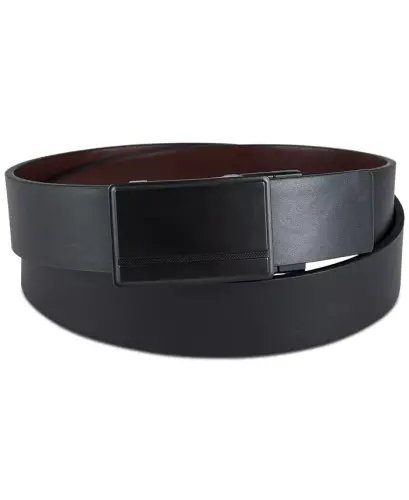 Men's Reversible Compression Buckle Belt, Created for Modazone 