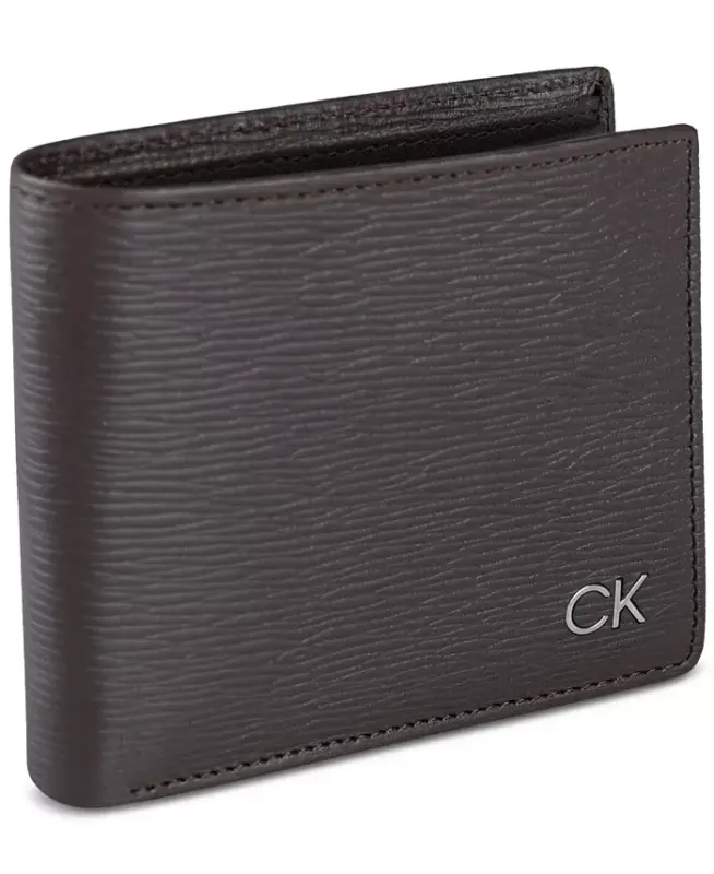 Erkek RFID İnce Cüzdan-Kahverengi - 12