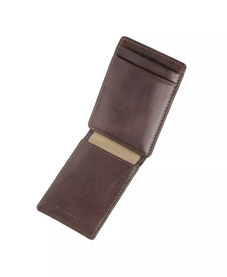 Erkek RFID Ön Cep Cüzdanı Kahverengi - 2