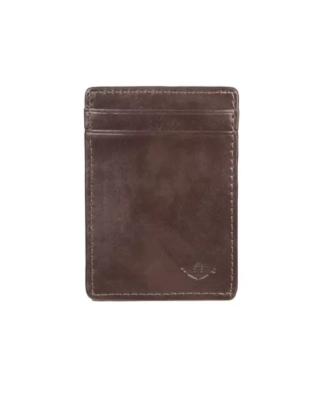 Men's RFID Front Pocket Wallet-Brown - DOCKERS