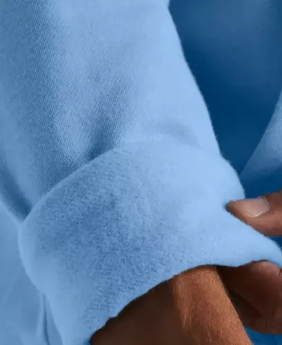 Men's Rival Logo Embroidered Fleece Hoodie - Carolina Blue - 3