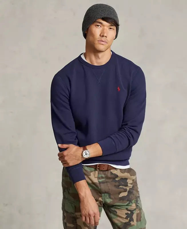 Erkek RL Polar Sweatshirt-Gemi Seyahat Donanması - 1